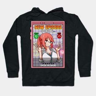 Anime Girl New Episode Is Calling Sleep Can Wait Hoodie